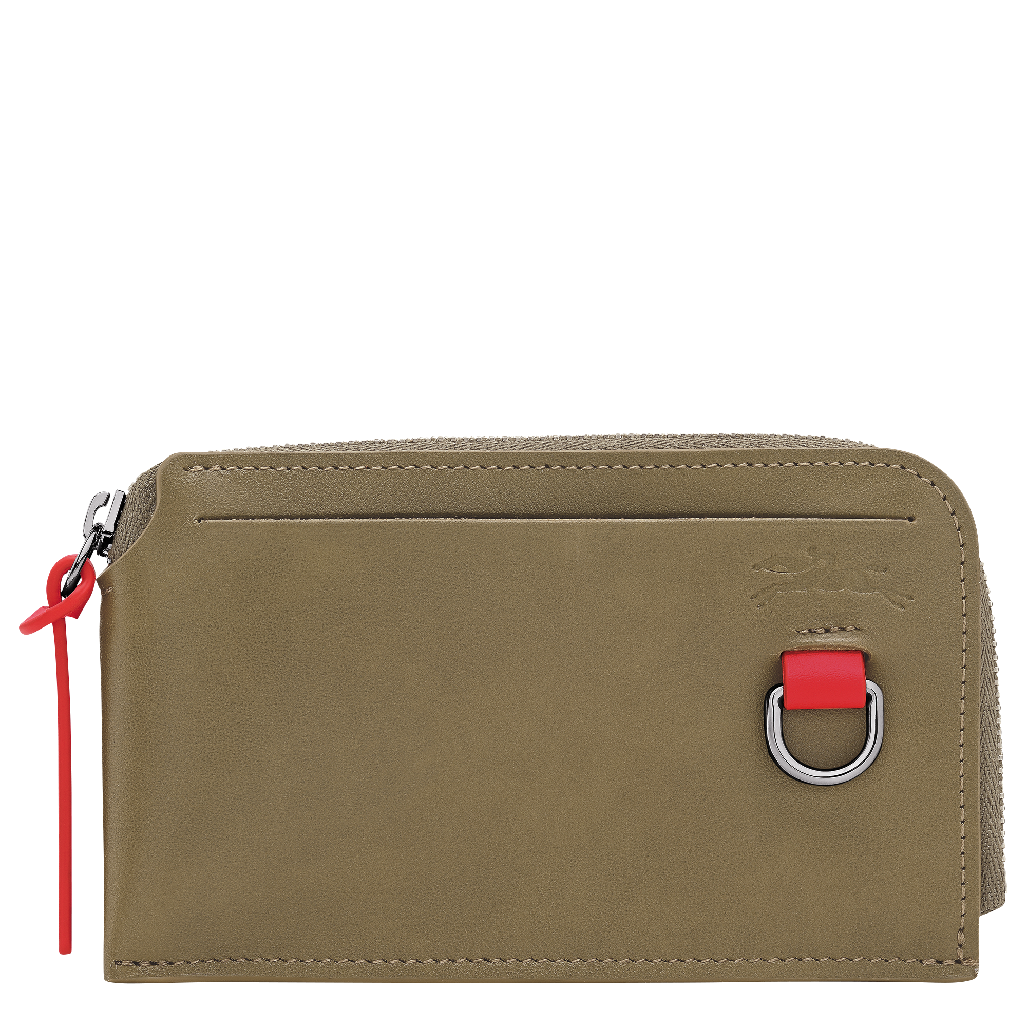 Card holder, Olive - View 1 of
2 - zoom in Longchamp Pocket Card holder, Olive