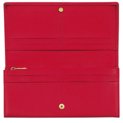 Le Foulonné Continental wallet , Love - Leather