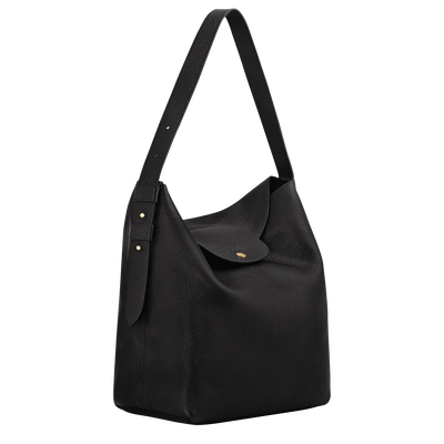 Le Cadence L Shoulder bag , Black - Leather
