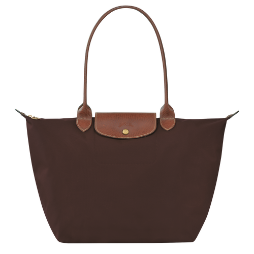 Le Pliage Original L Tote bag , Ebony - Recycled canvas - View 1 of  5
