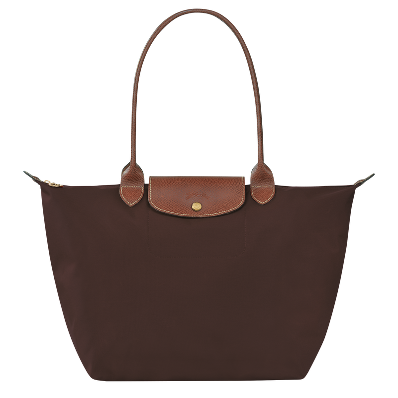 Le Pliage Original L Tote bag , Ebony - Recycled canvas  - View 1 of  5
