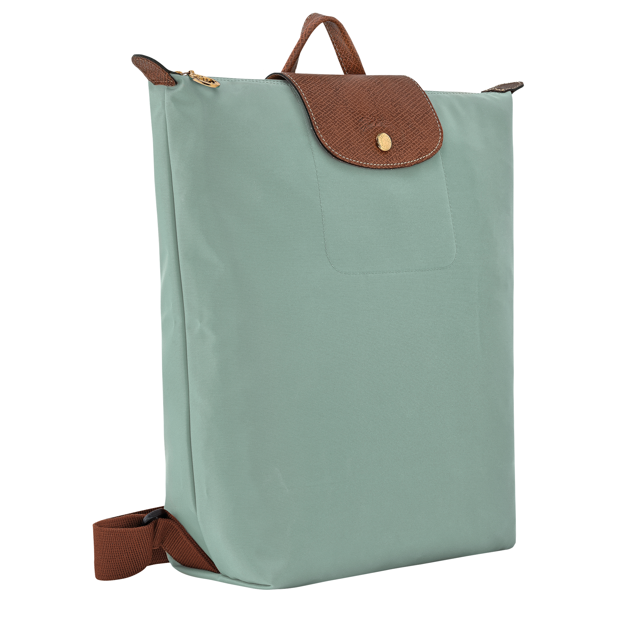 Backpack M, Celadon - View 3 of
7 - zoom in Le Pliage Original Backpack M, Celadon