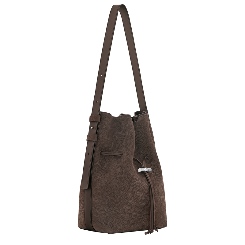 Le Roseau S Shoulder bag , Mocha - Leather  - View 2 of  4