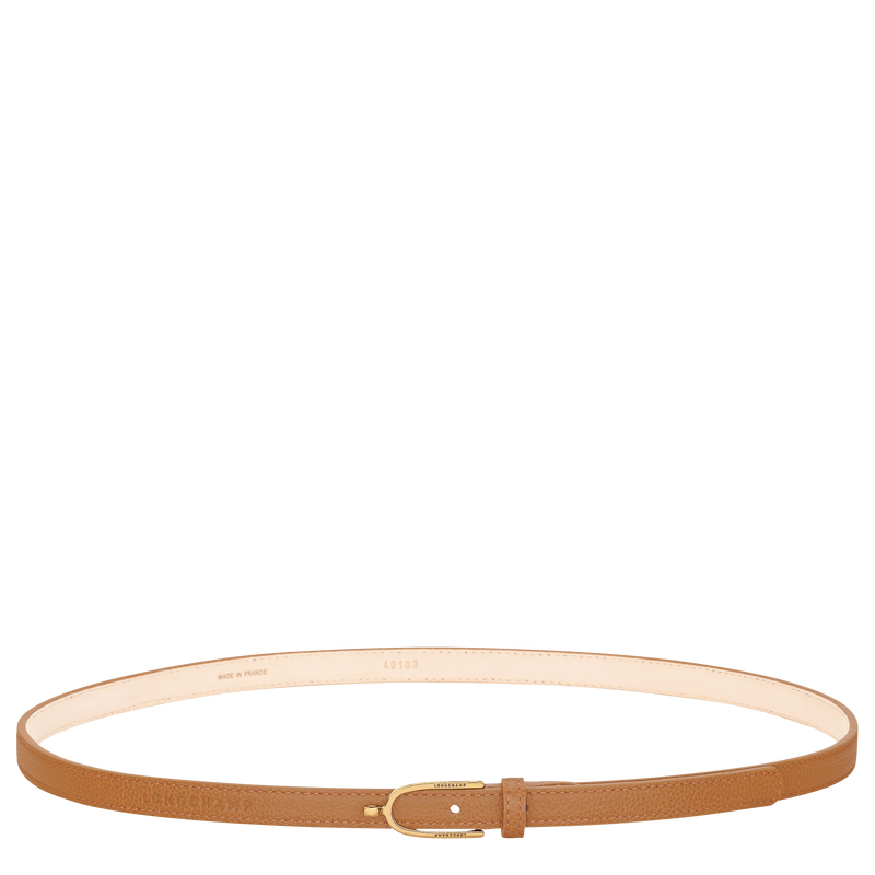 Le Foulonn&eacute; Ladies' belt , Pecan - Leather  - View 1 of  2