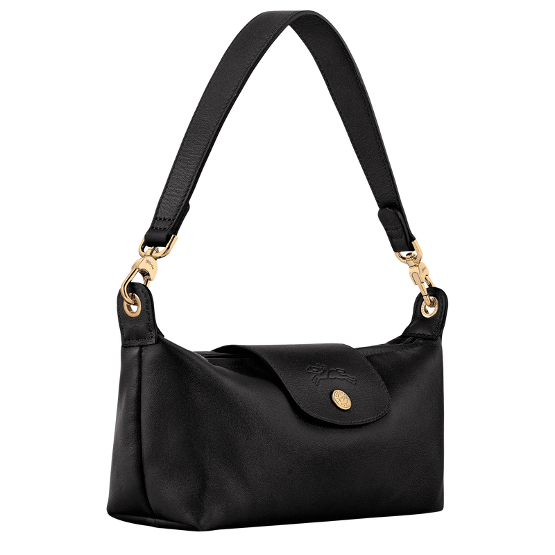 Le Pliage Xtra Crossbody bag , Black - Leather  - View 2 of  5