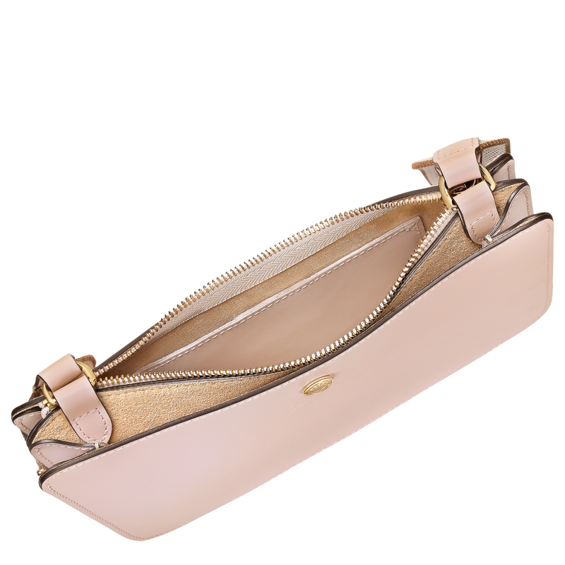 &Eacute;pure Crossbody bag , Petal Pink - Leather  - View 5 of  6