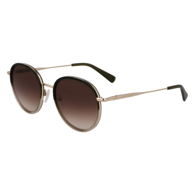 Sunglasses , Gold/Green - Metal