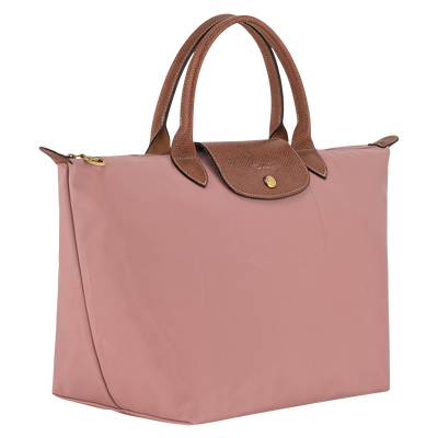 Le Pliage Original M Handbag , Pink Tea - Recycled canvas