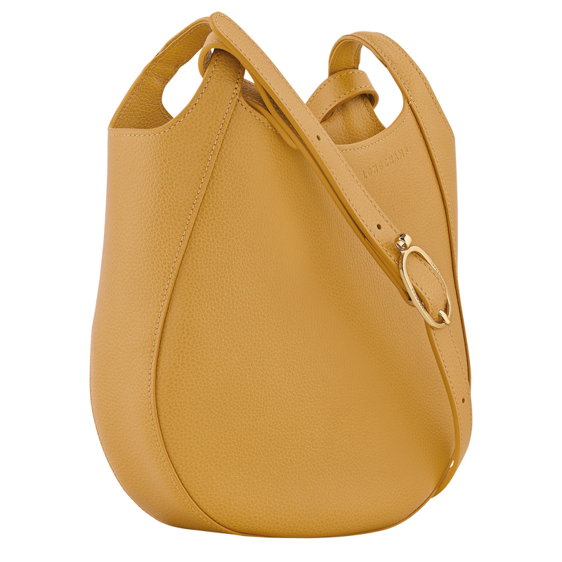 Le Foulonn&eacute; S Crossbody bag , Nutmeg - Leather  - View 3 of  6