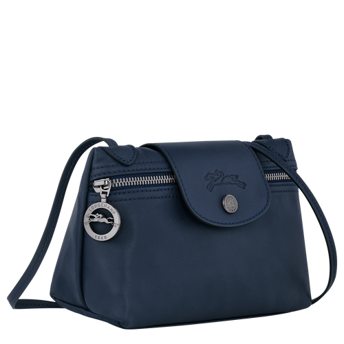 Le Pliage Xtra XS Crossbody bag Navy - Leather (10188987556)