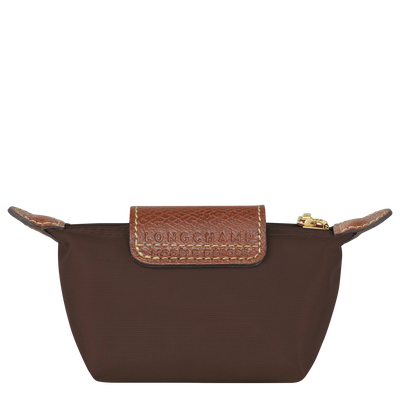 Le Pliage Original Coin purse , Ebony - Recycled canvas