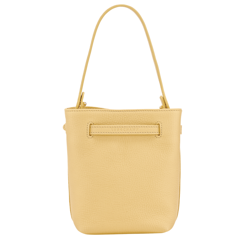 Le Smart XS Bucket bag , Hay - Leather  - View 3 of  5