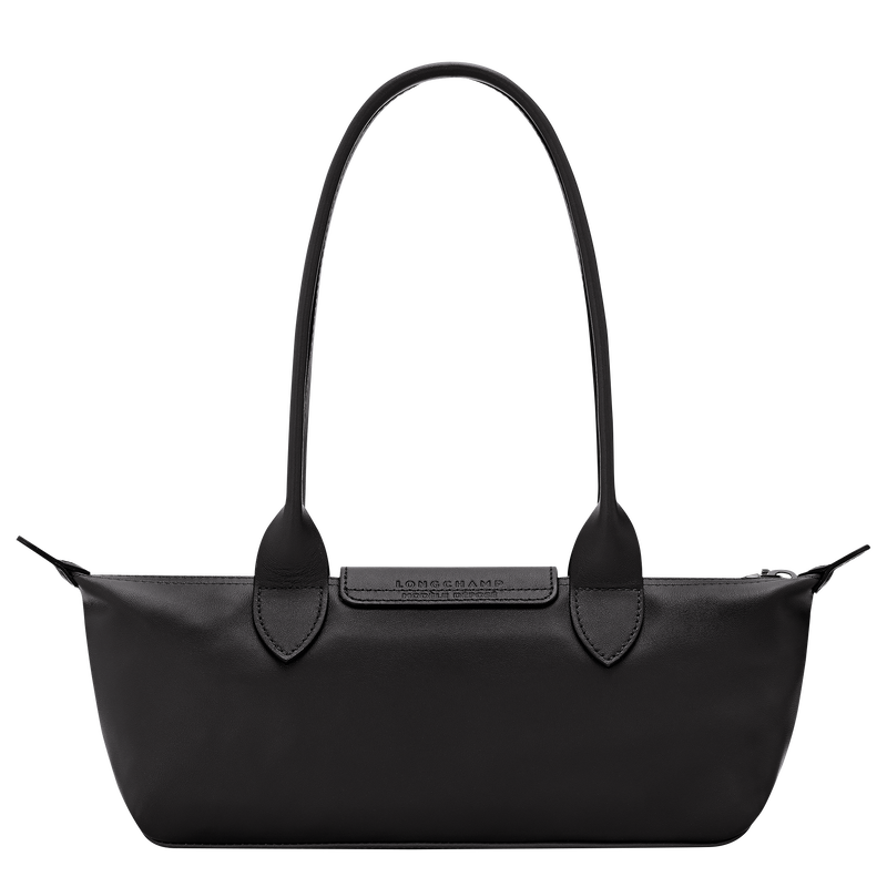 Le Pliage Xtra M Shoulder bag , Black - Leather  - View 3 of  5