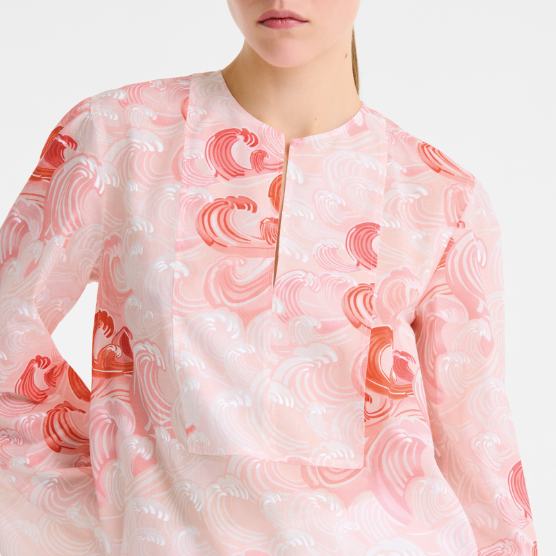 Shirt , Ballerina - Printed poplin  - View 3 of  4