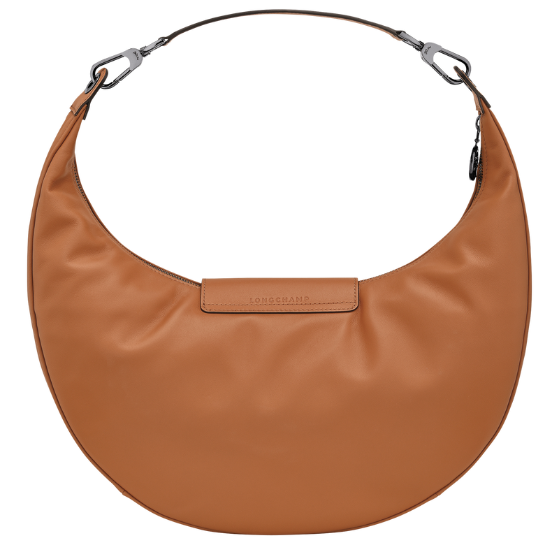 Le Pliage Xtra Shoulder bag , Cashew - Leather  - View 3 of  4