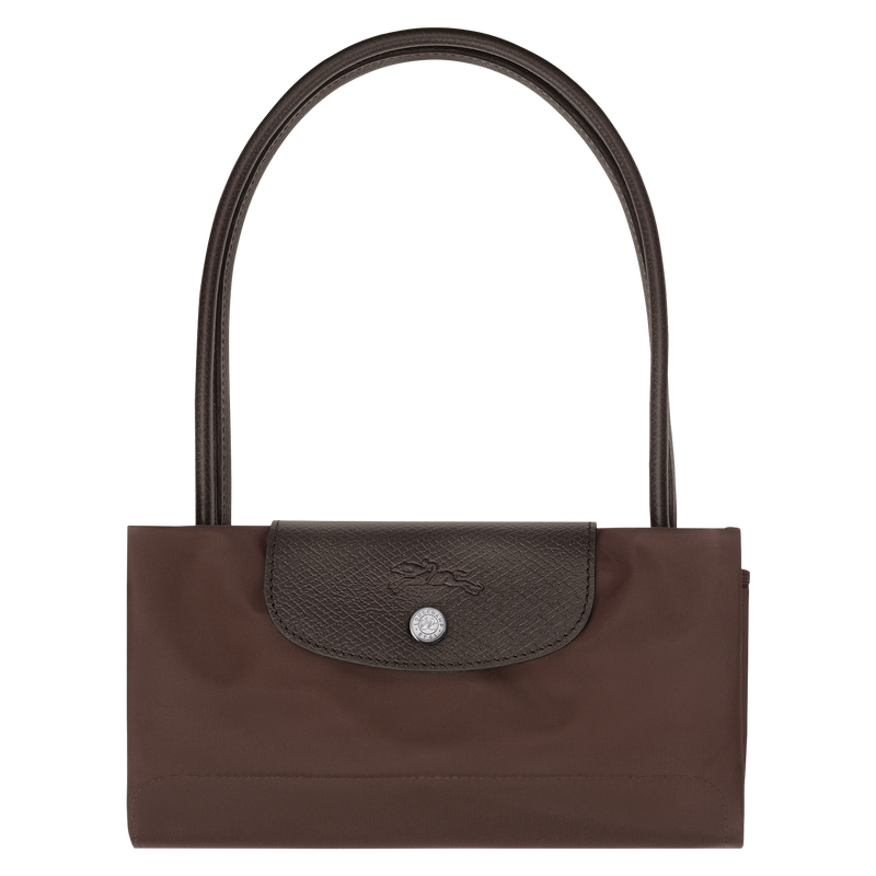 Le Pliage Green M Tote bag , Mocha - Recycled canvas  - View 7 of  7