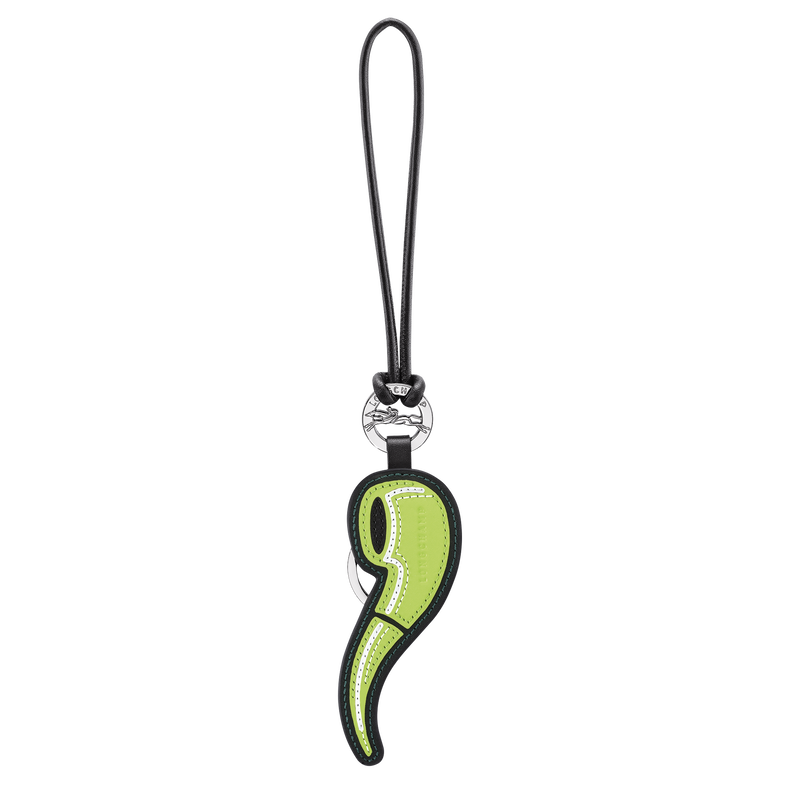 Key ring , Green Light - Leather  - View 1 of  1