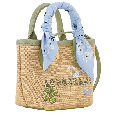 Le Pliage Collection Basket bag XS, Almond Green