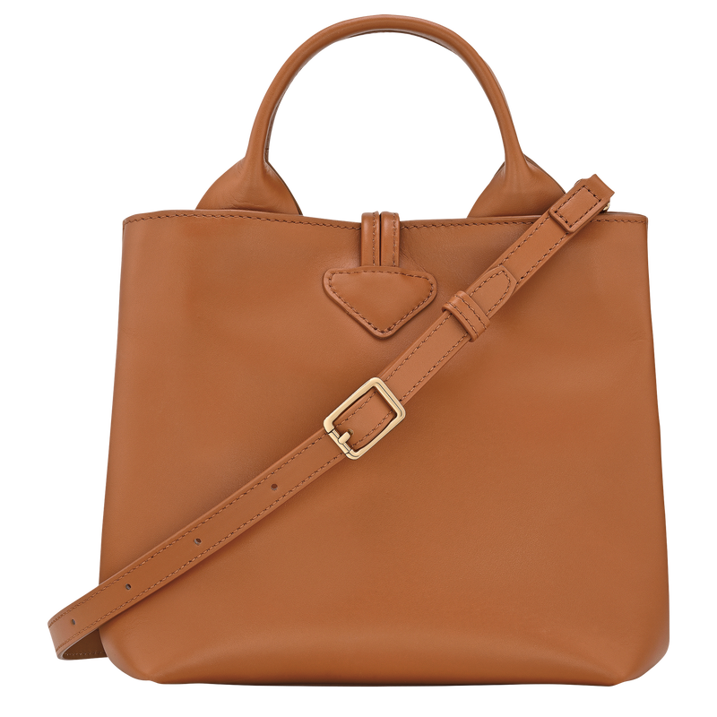 Le Roseau S Handbag , Cashew - Leather  - View 4 of  7