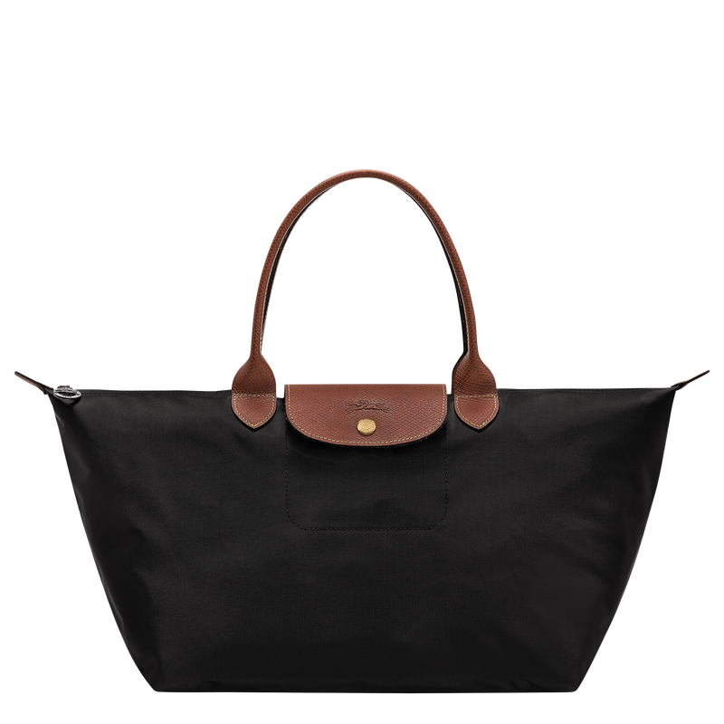 Le Pliage Original L Handbag , Black - Canvas  - View 1 of  6