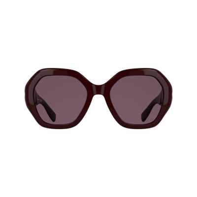 null Sunglasses, Burgundy