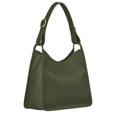 Le Foulonné Hobo bag M, Khaki