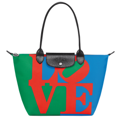 Longchamp x Robert Indiana M Tote bag , Red - Canvas
