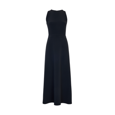 Dress , Black - Crepe