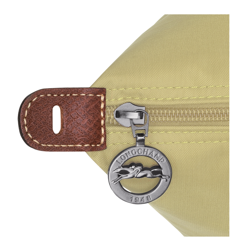 Le Pliage Original L Travel bag , Pistachio - Recycled canvas  - View 6 of  7