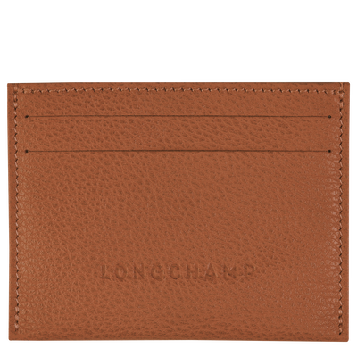 Le Foulonné Card holder , Caramel - Leather