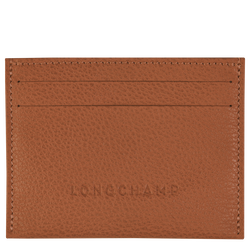 Le Foulonné Cardholder , Caramel - Leather