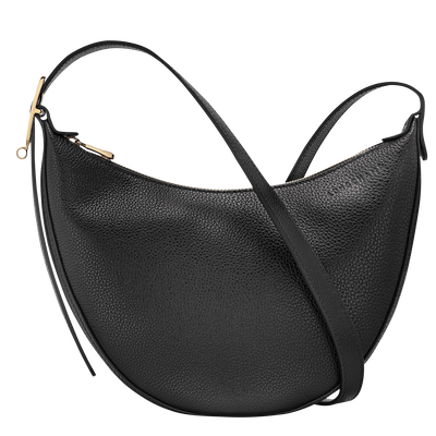 Le Foulonn&eacute; S Crossbody bag , Black - Leather