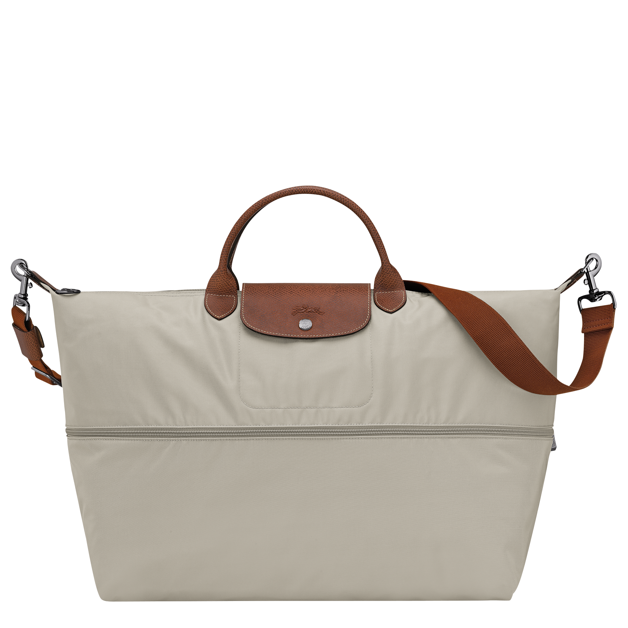 Le Pliage Original Travel bag expandable, Pebble