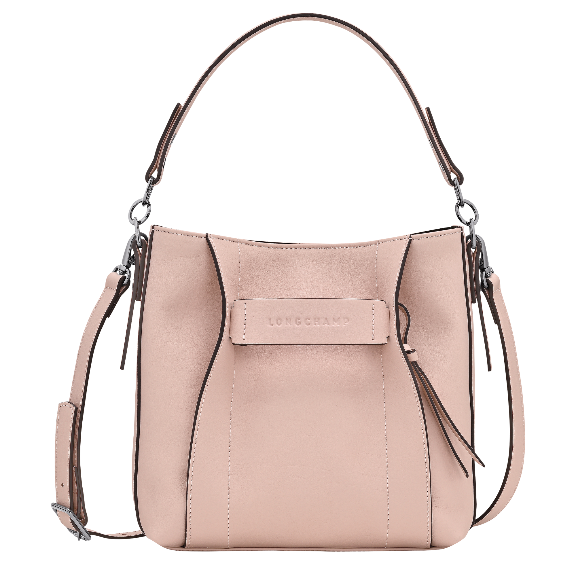 Crossbody bag S, Petal Pink - View 1 of
4 - zoom in Longchamp 3D Crossbody bag S, Petal Pink