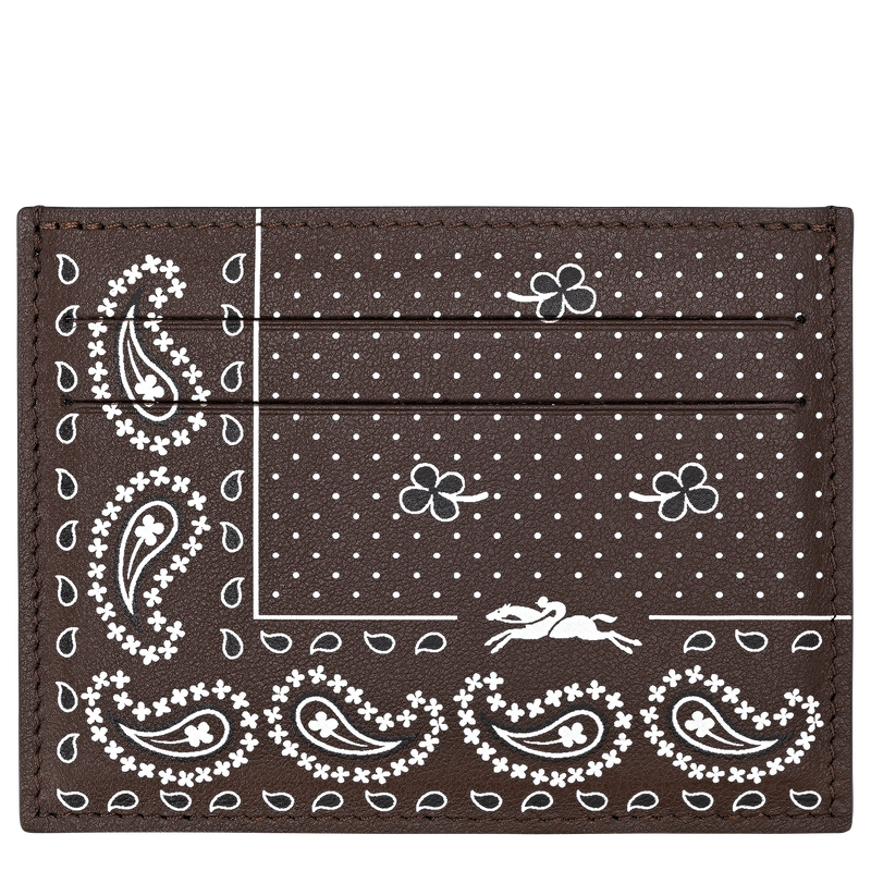 Longchamp Pocket Card holder , Mocha - Leather  - View 2 of  2