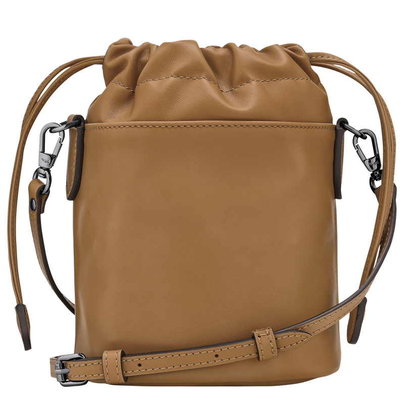 Le Pliage Xtra XS Bucket bag , Tobacco - Leather  - View 4 of  6