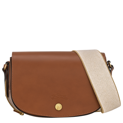 &Eacute;pure S Crossbody bag , Cognac - Leather