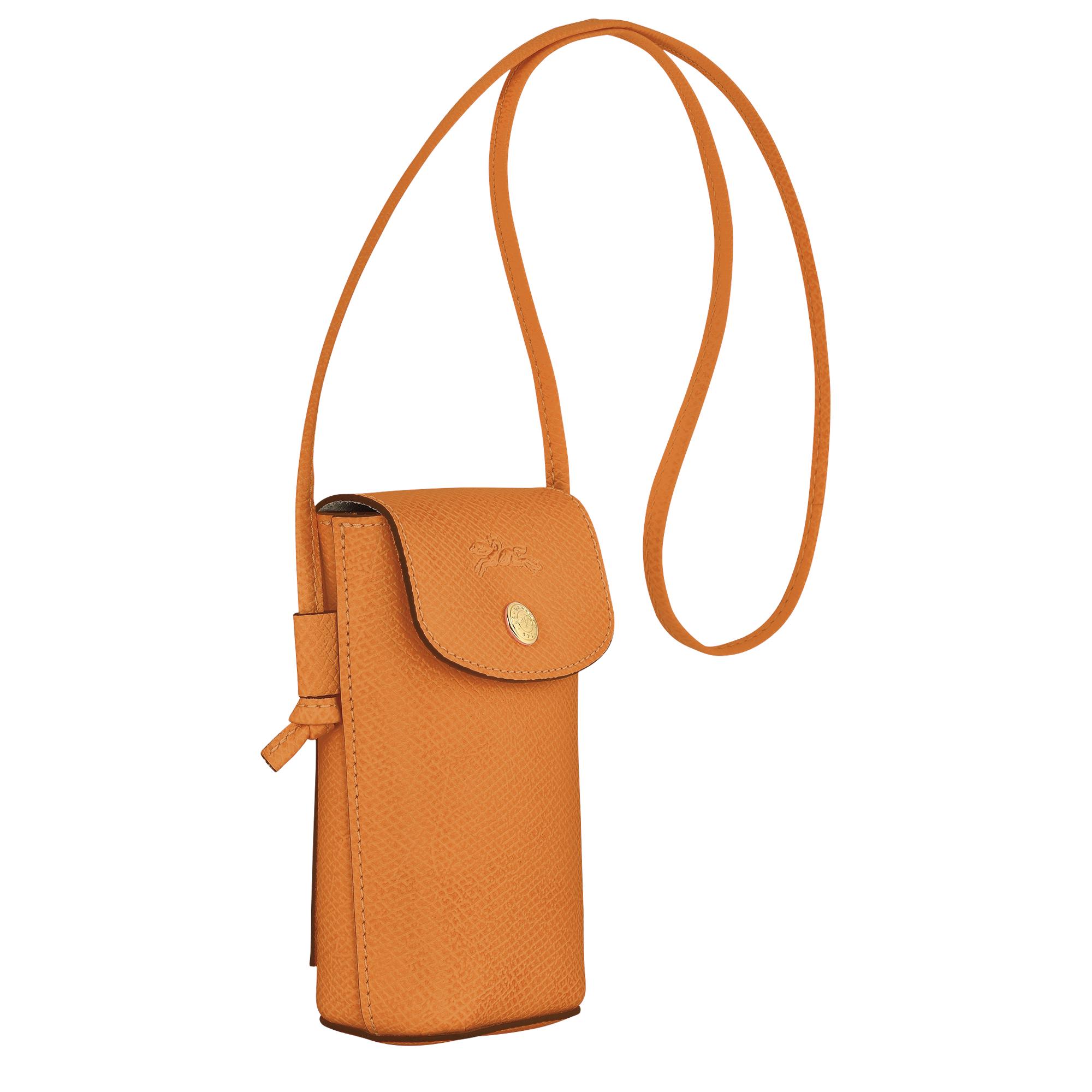 Phone case with leather lace, Apricot - View 3 of
3 - zoom in Épure Phone case with leather lace, Apricot