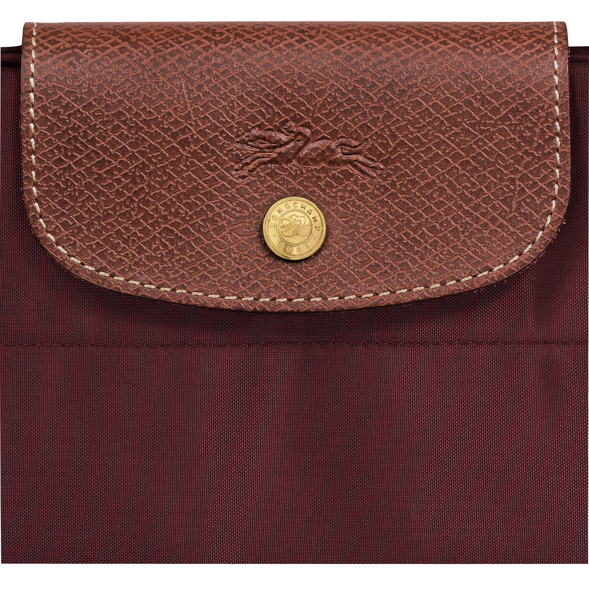 Tote bag M, Burgundy - View 6 of 
        7 - zoom in Le Pliage Original Tote bag M, Burgundy