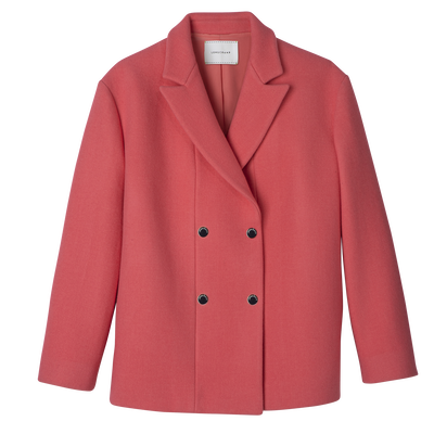 Straight peacoat, Blush