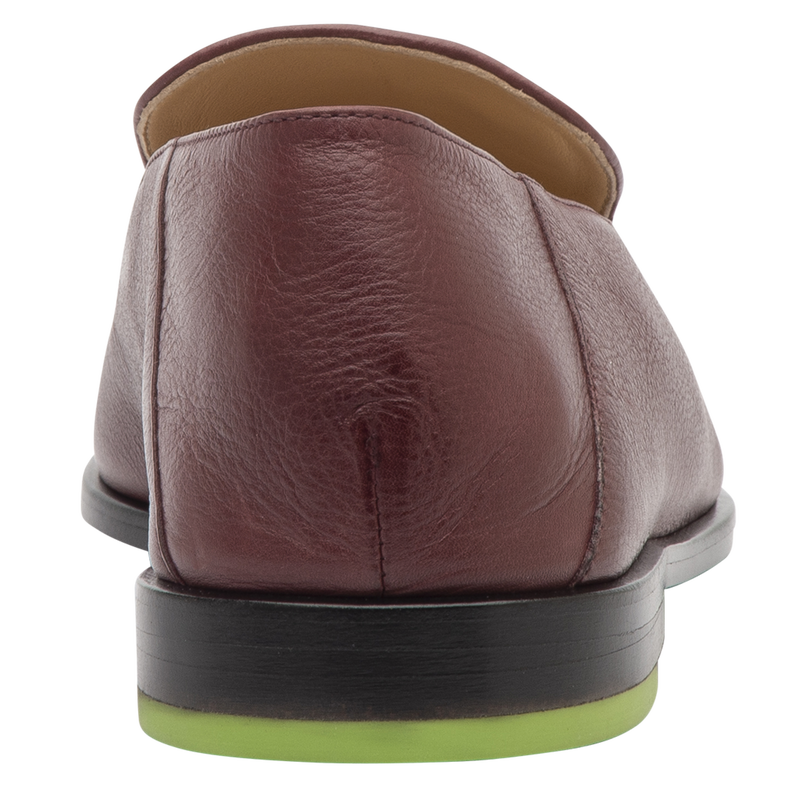 Au Sultan Loafer , Burgundy - Leather  - View 4 of  5