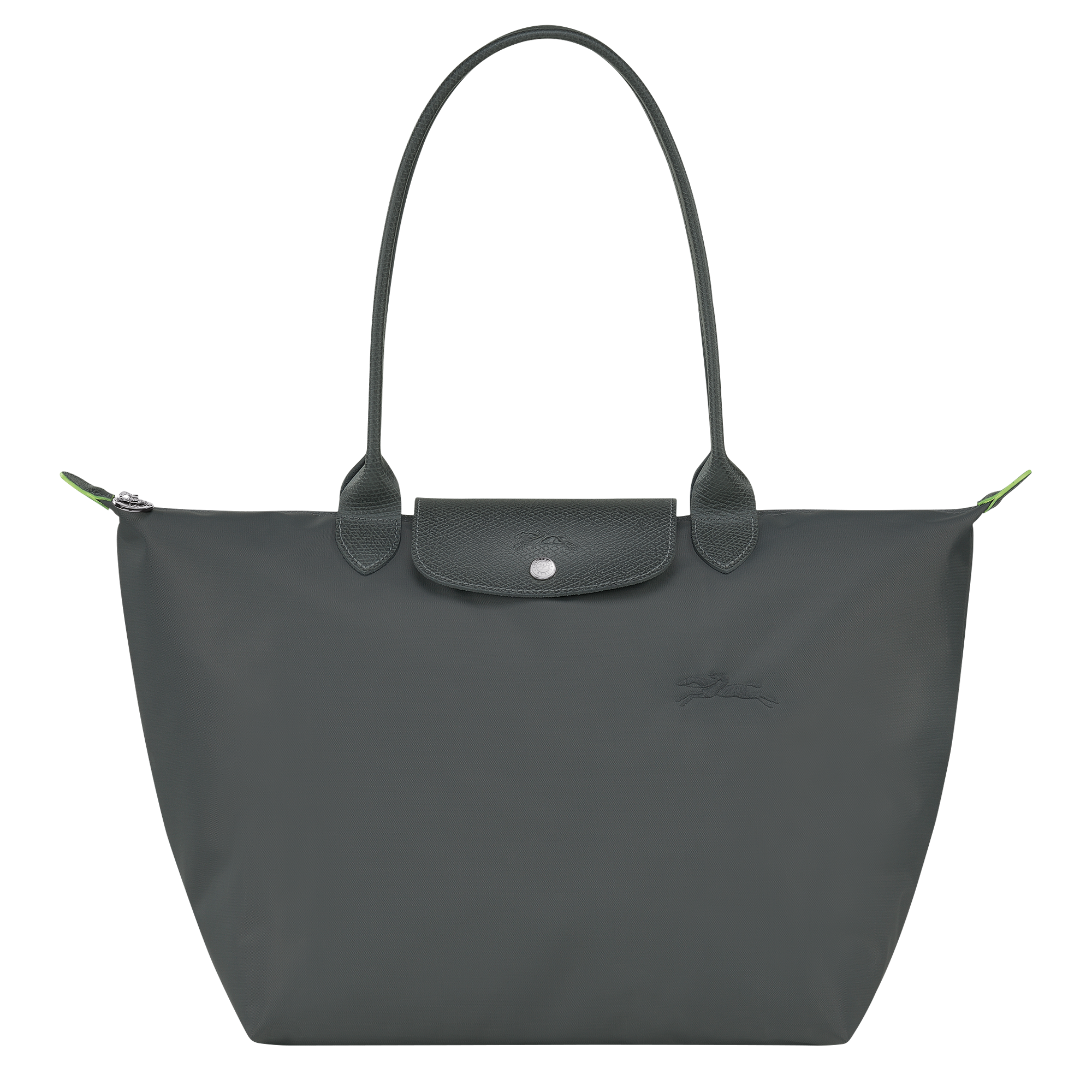 Le Pliage Green Tote bag L, Graphite