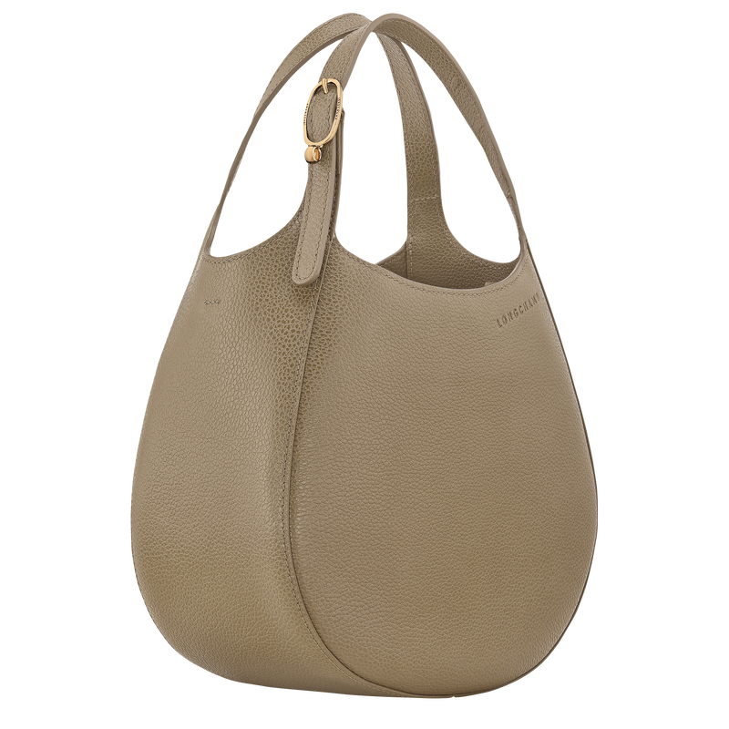 Le Foulonn&eacute; S Handbag , Lichen - Leather  - View 3 of  7