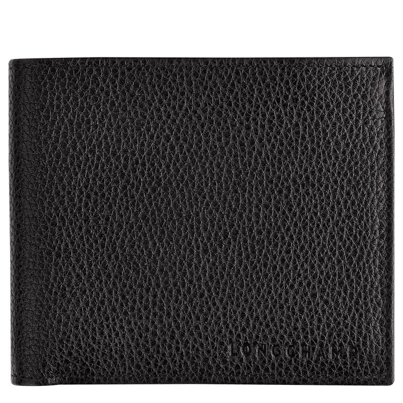 Le Foulonn&eacute; Wallet , Black - Leather  - View 1 of  2