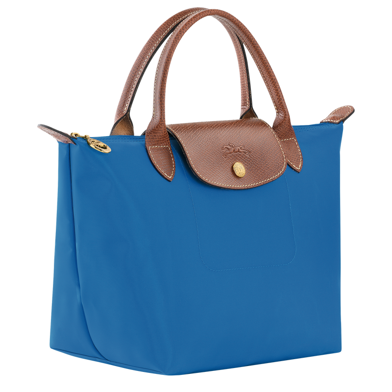 Le Pliage Original S Handbag , Cobalt - Recycled canvas  - View 3 of  6