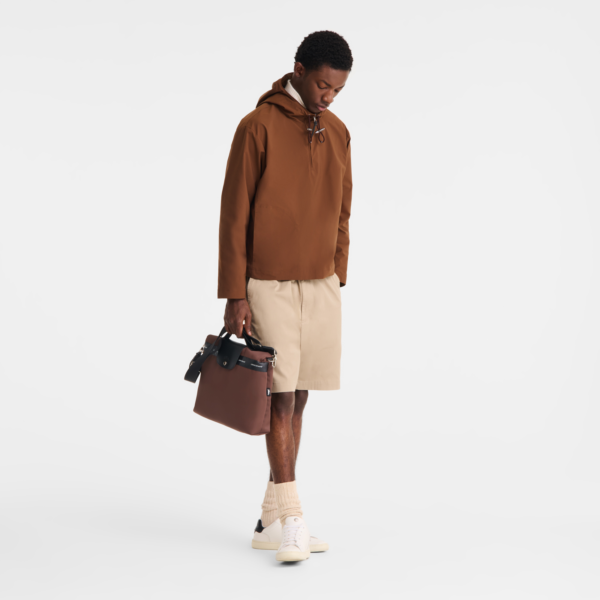 Le Pliage Energy Briefcase, Cocoa