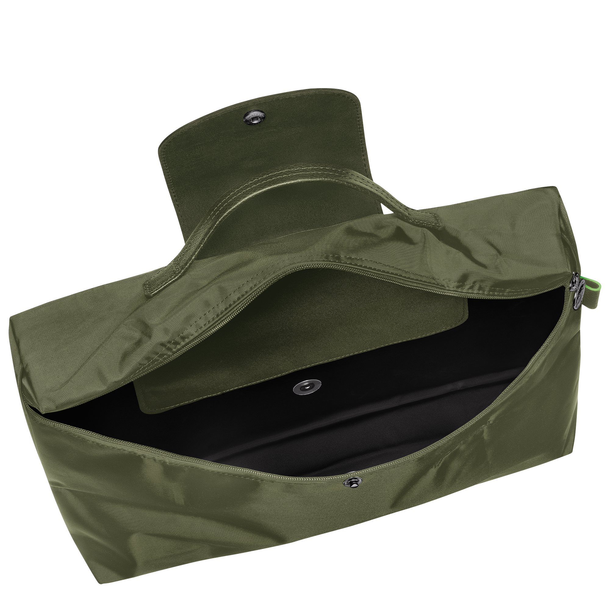 Briefcase S, Forest - View 5 of
7 - zoom in Le Pliage Green Briefcase S, Forest