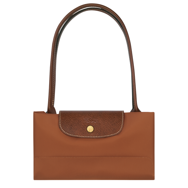 Le Pliage Original M Tote bag , Cognac - Recycled canvas  - View 7 of  7