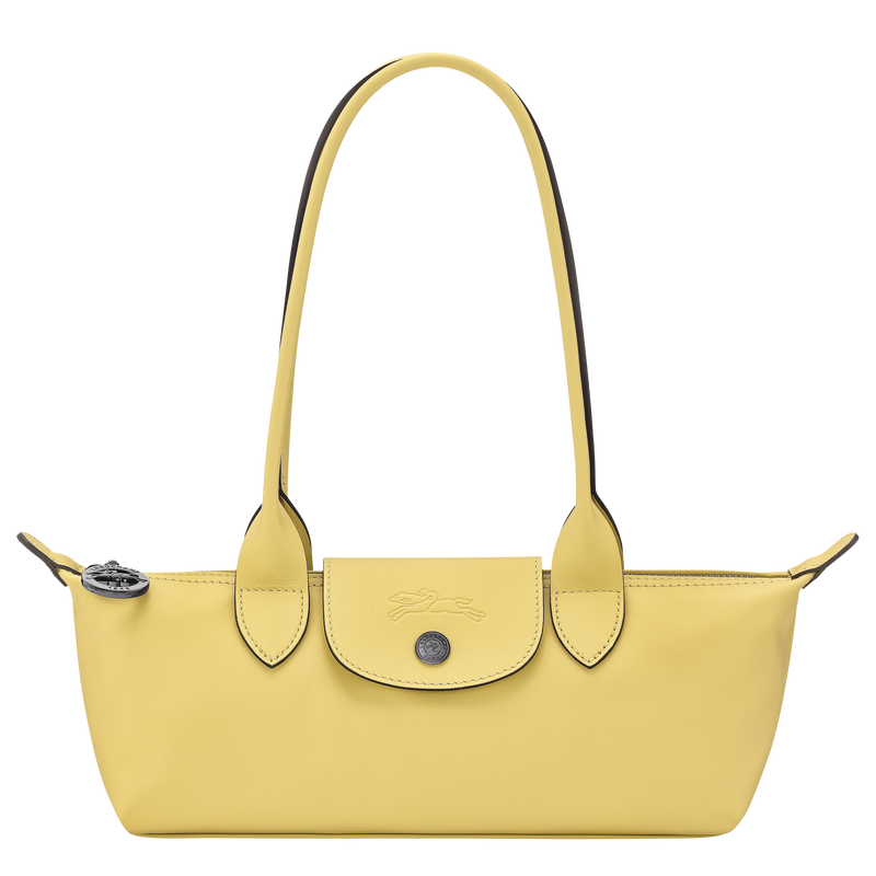 Le Pliage Xtra M Shoulder bag , Lime - Leather  - View 1 of  5
