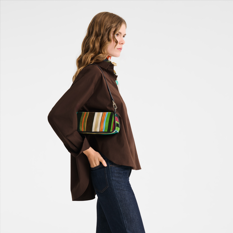 Looong S Shoulder bag , Multicolor - Canvas  - View 5 of  5